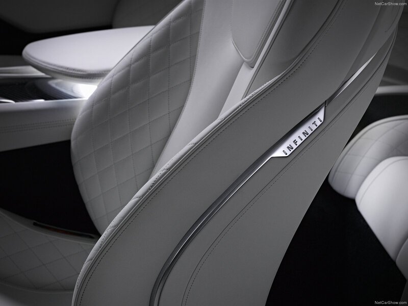 White Leather Car Seat