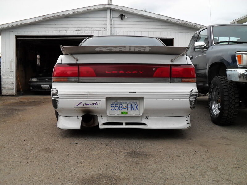 White Legacy Car