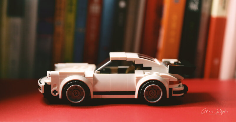 White Lego Car