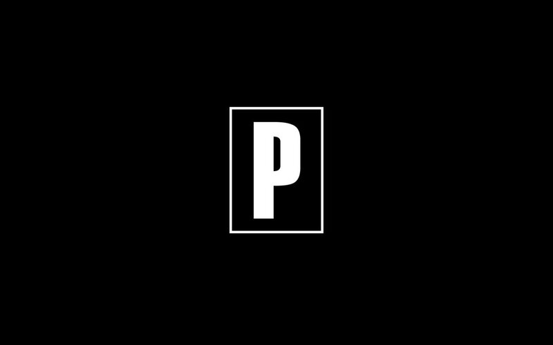 White Letter P