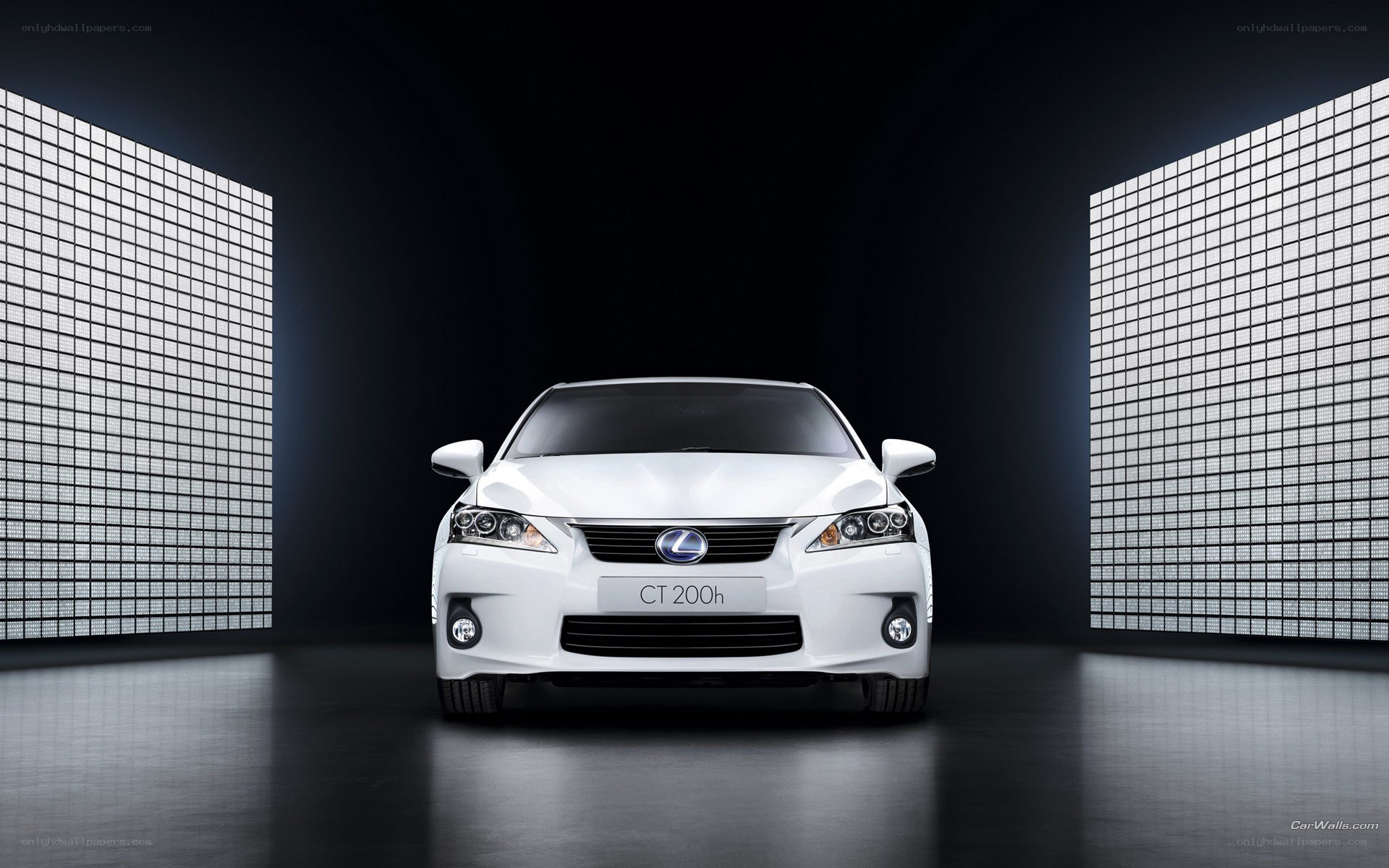 White Lexus CT 200h car