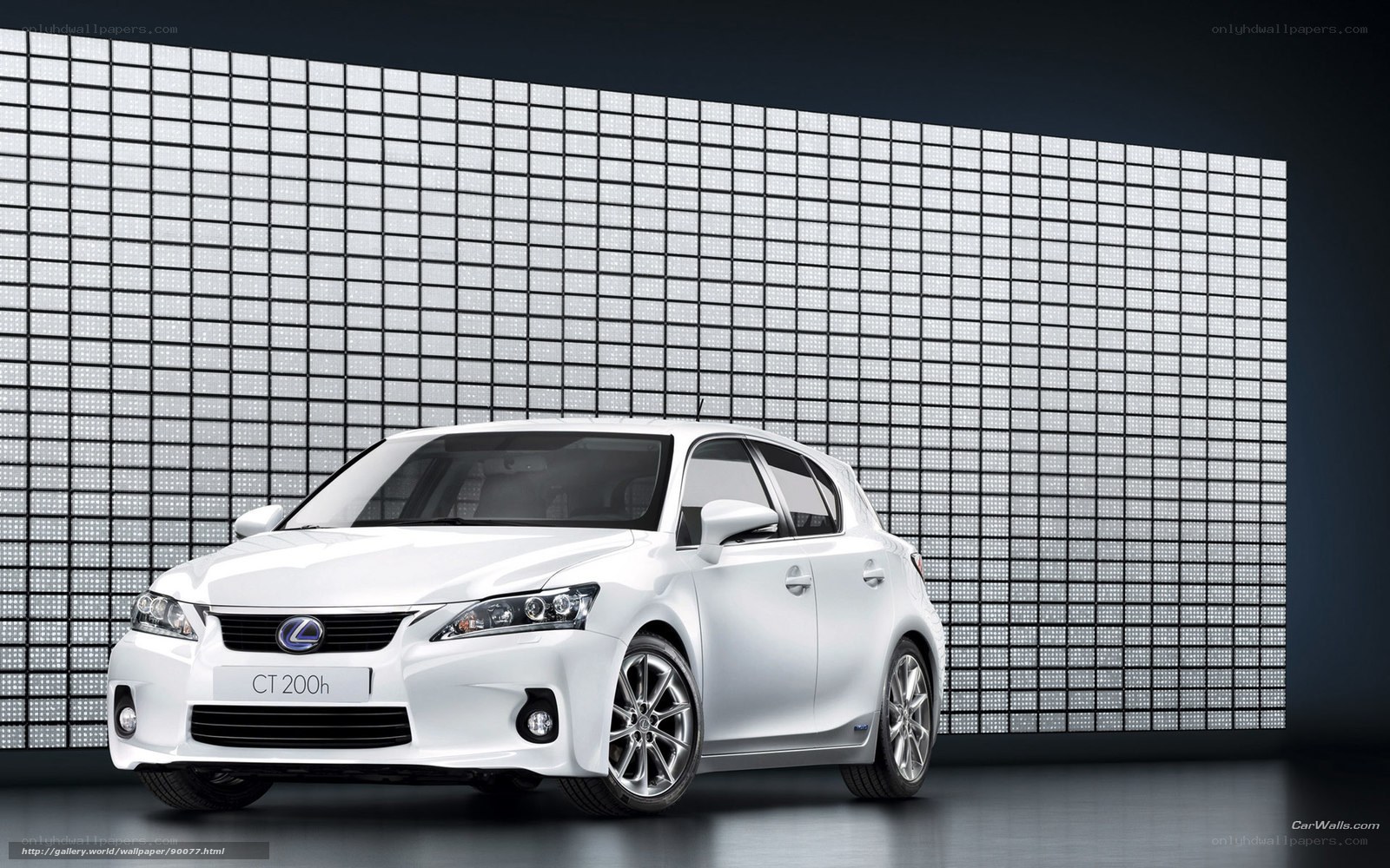 White Lexus CT 200h car