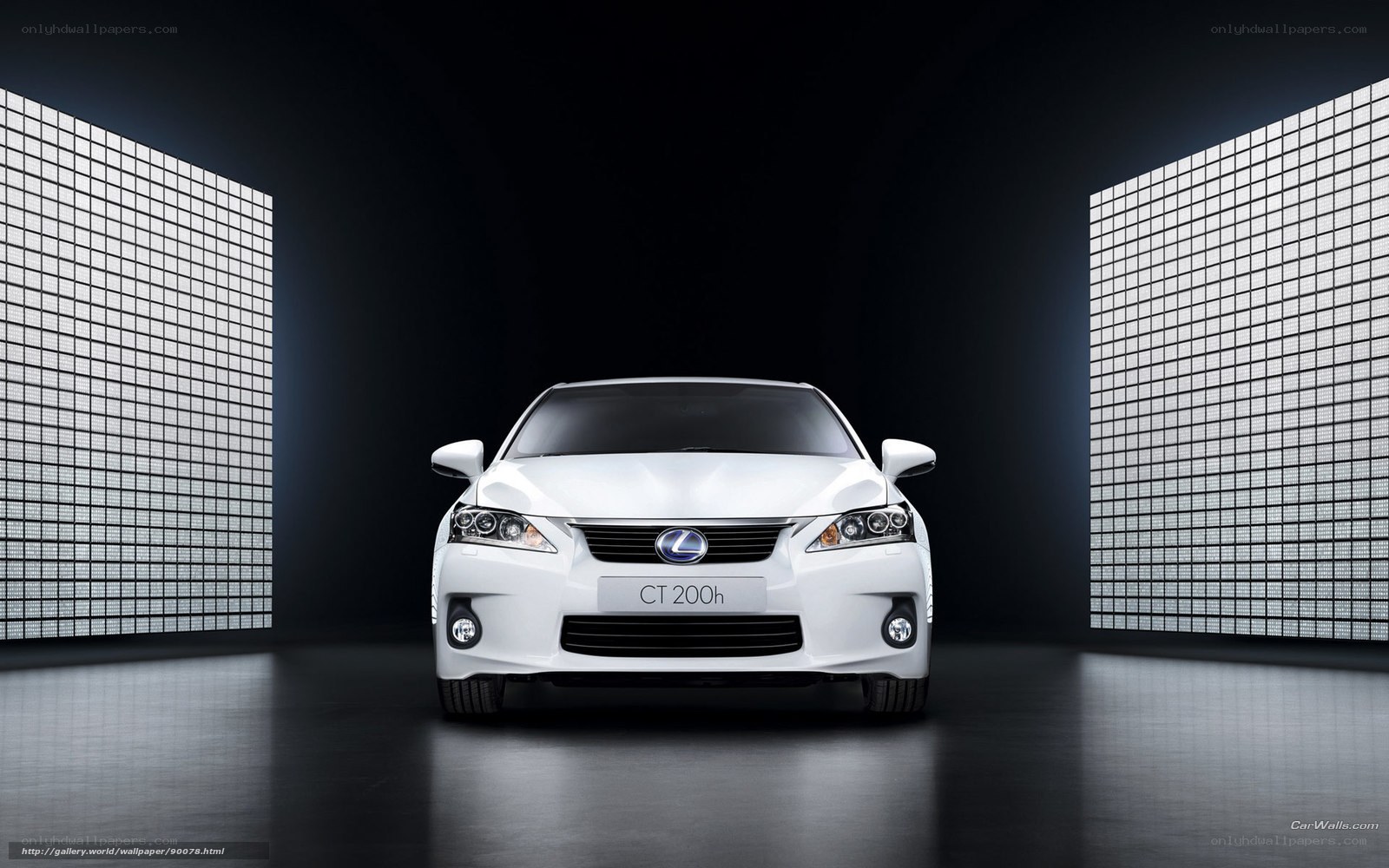 White Lexus CT 200h car