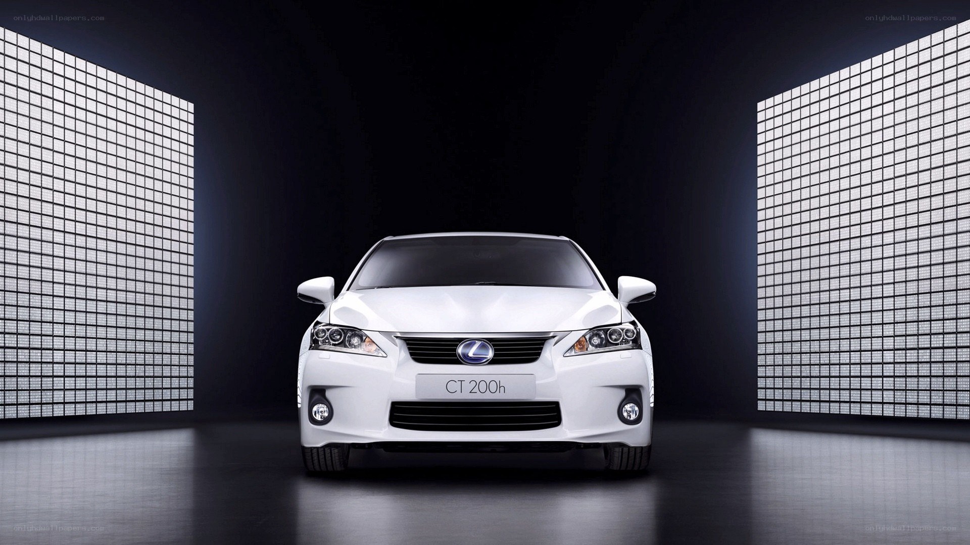 White Lexus CT 200h car