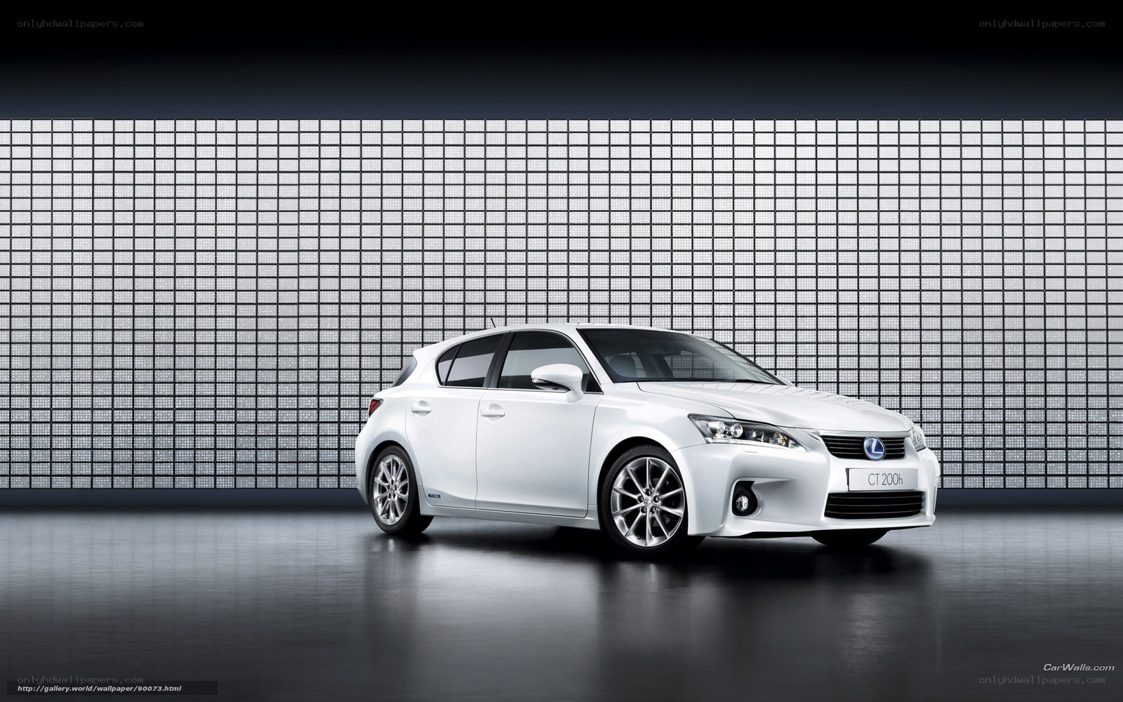 White Lexus CT 200h car