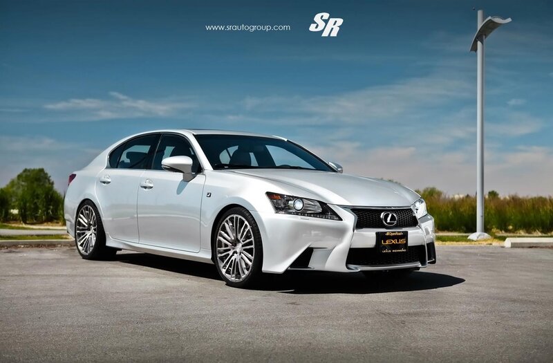 White Lexus Gs Sedan — Dramatic, Afternoon, Photograph