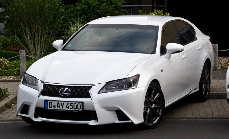 White Lexus Gs Sedan — Neutral