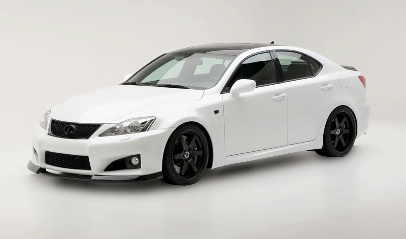 white lexus is250 sedan
