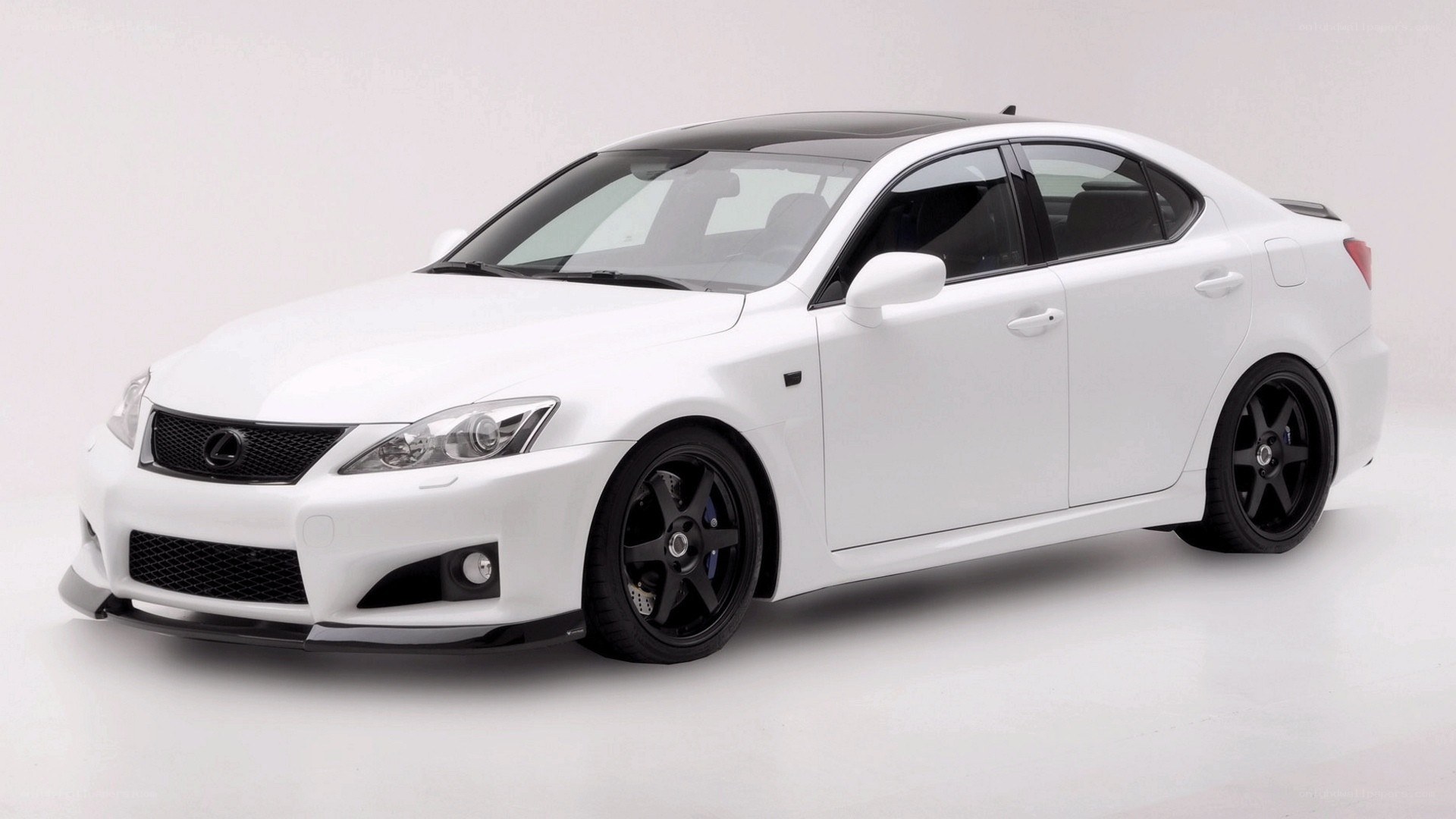 white lexus is250 sedan
