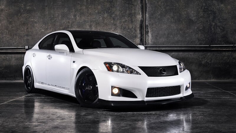 white lexus is250 sedan