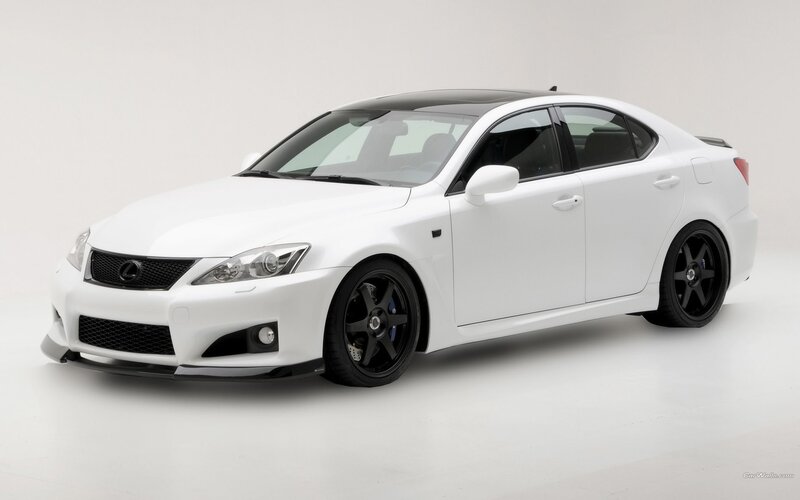 white lexus is250 sedan