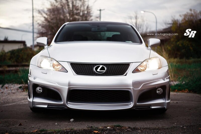 white lexus is250c sports car