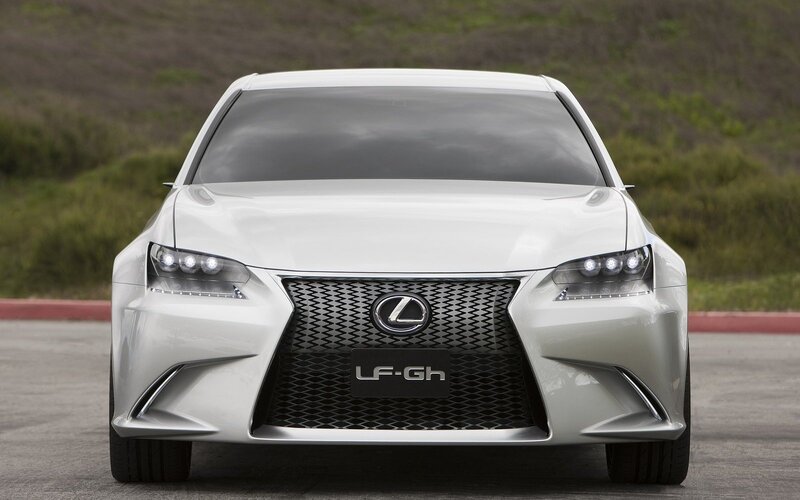 White Lexus Lf-gh Concept