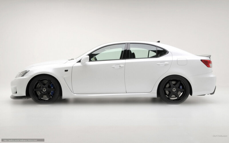 White Lexus Sedan — Neutral