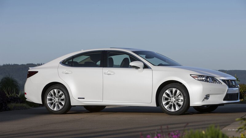 White Lexus Sedan — Serene