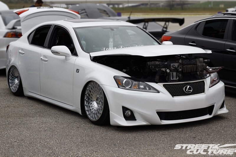 White Lexus Sedan — Showcase