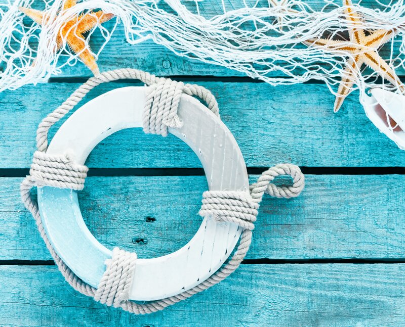 White Life Preserver