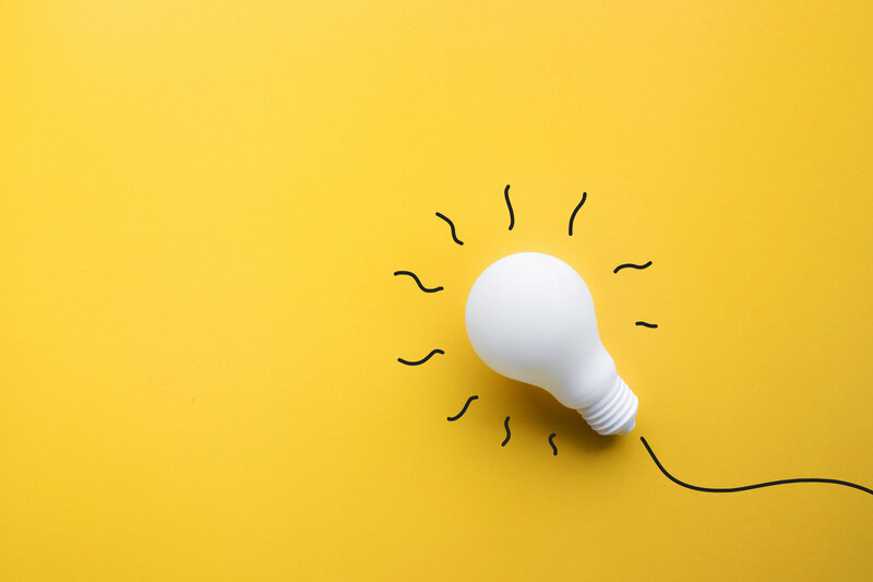 White Light Bulb