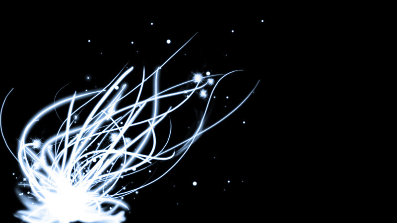 white light burst on black