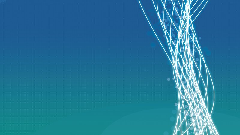 White Light Lines on Blue
