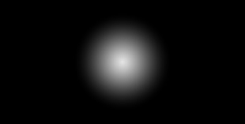 White Light on Black Background