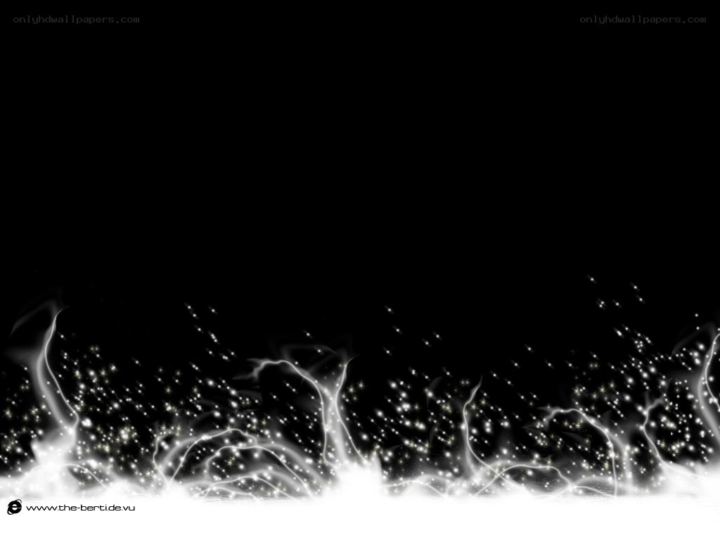 white light sparks on black