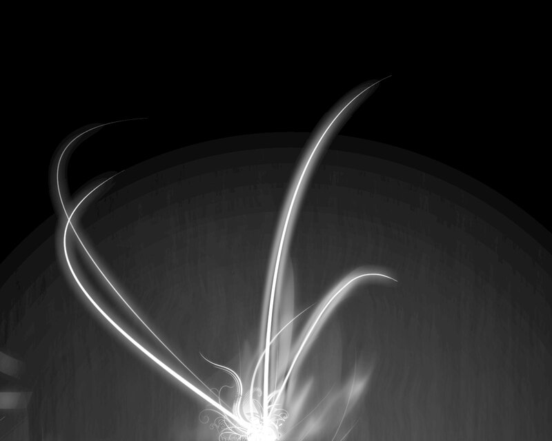 White Light Streaks — Black, Dramatic