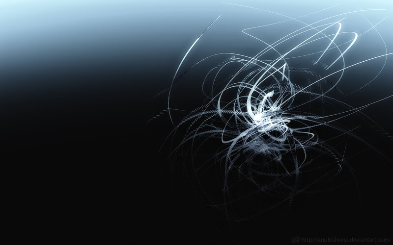 White Light Streaks on Black