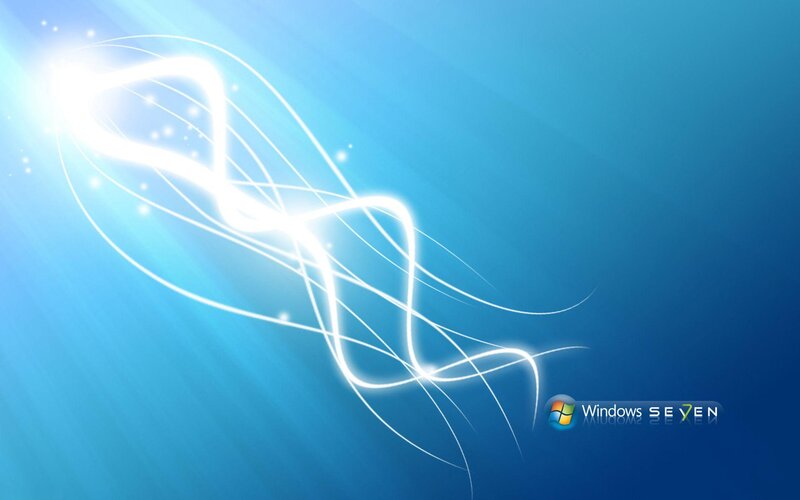 White Light Streaks on Blue