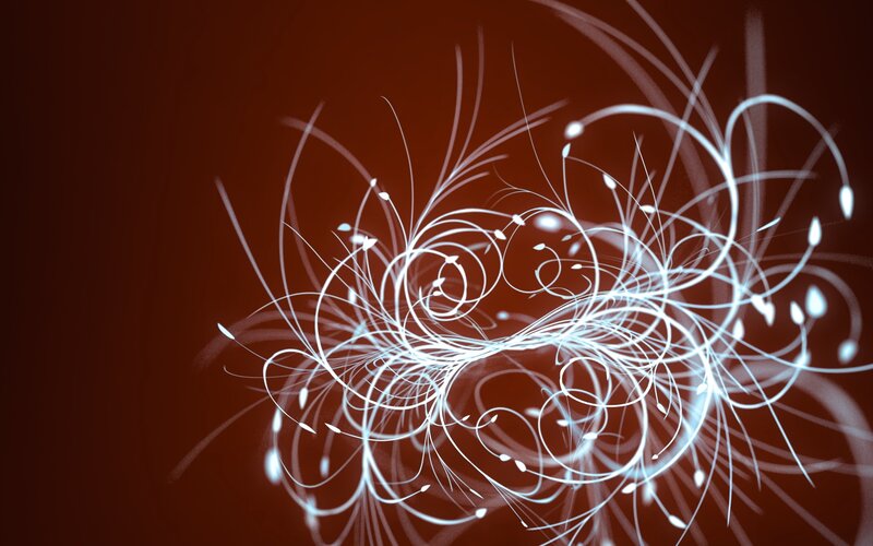 White Light Swirls — Brown