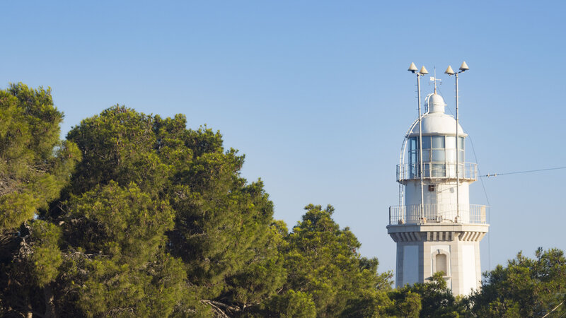 White Lighthouse Tower