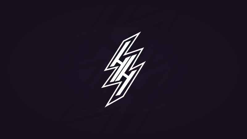 White Lightning Bolt Logo