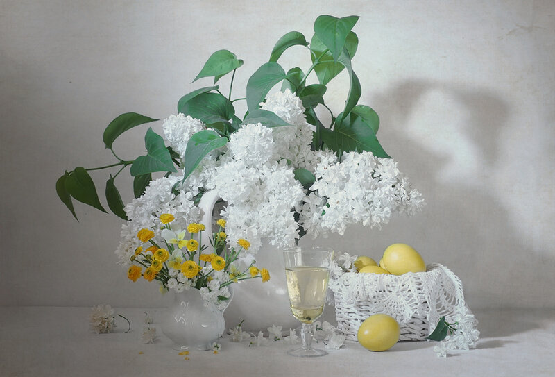 White Lilacs and Lemons