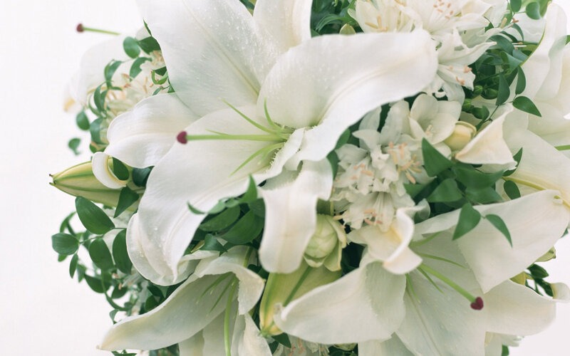 White Lilies Bouquet — Serene