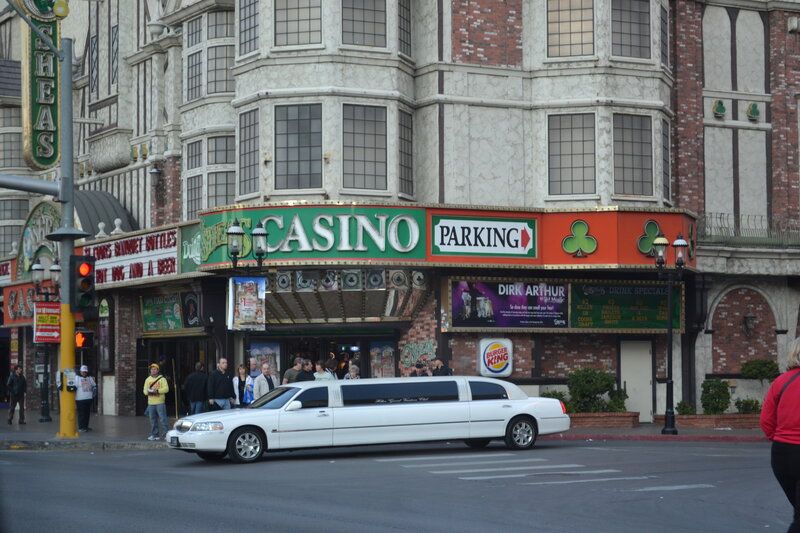 White Limousine on Street