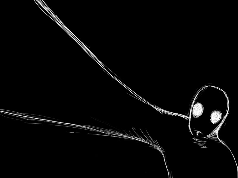 White Line Figure
