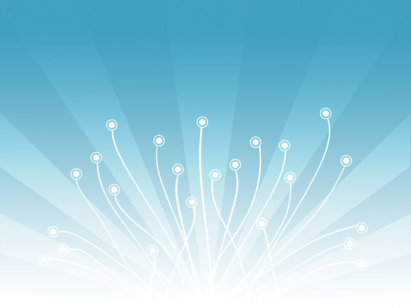 White Lines on Blue Background — Calm