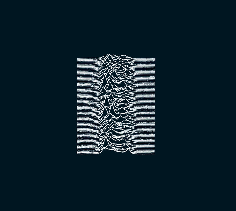 White Lines on Dark Background — Black