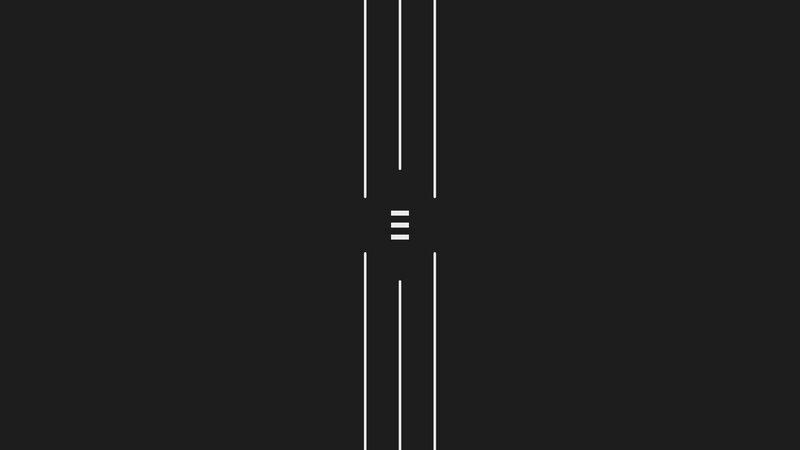 White Lines on Dark Road