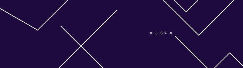 White Lines on Purple — Minimalist