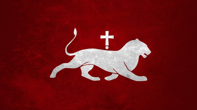 White Lion Silhouette