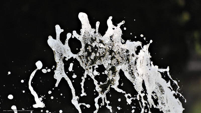 white liquid splash on black