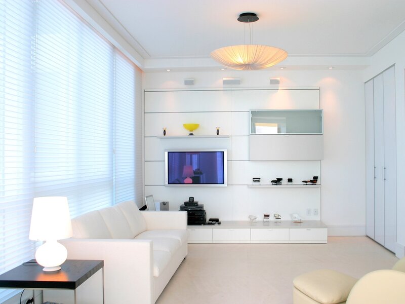 White Living Room