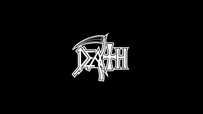 White Logo on Black — Dark, Vector Art, Scythe