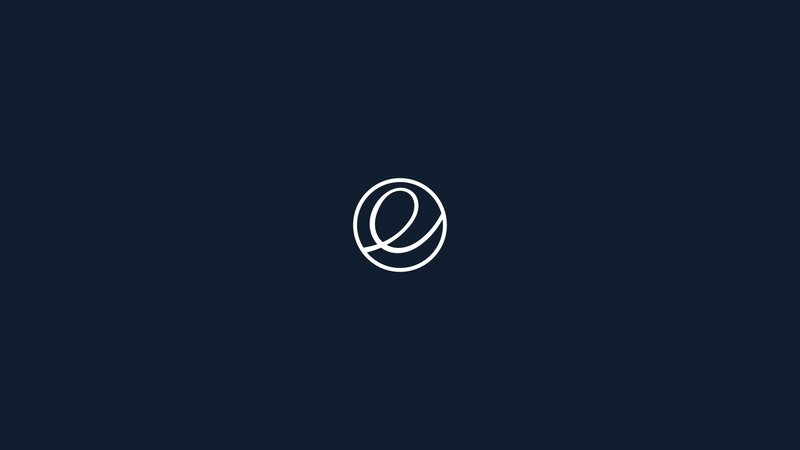 White Logo on Dark Background — Dark Blue, Neutral