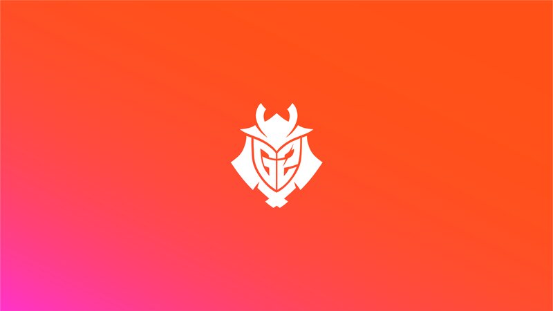 White Logo on Gradient — Orange, Vibrant, Vector Art