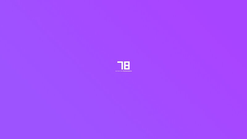 White Logo on Purple