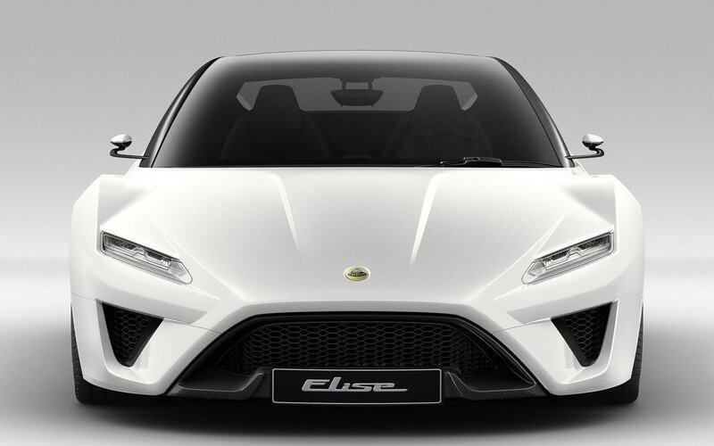 White Lotus Elise Car — Neutral