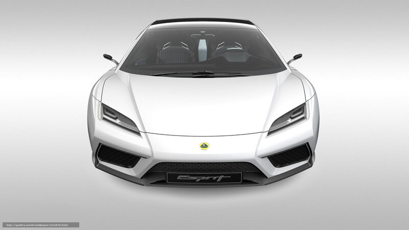 White Lotus Esprit Car — Neutral