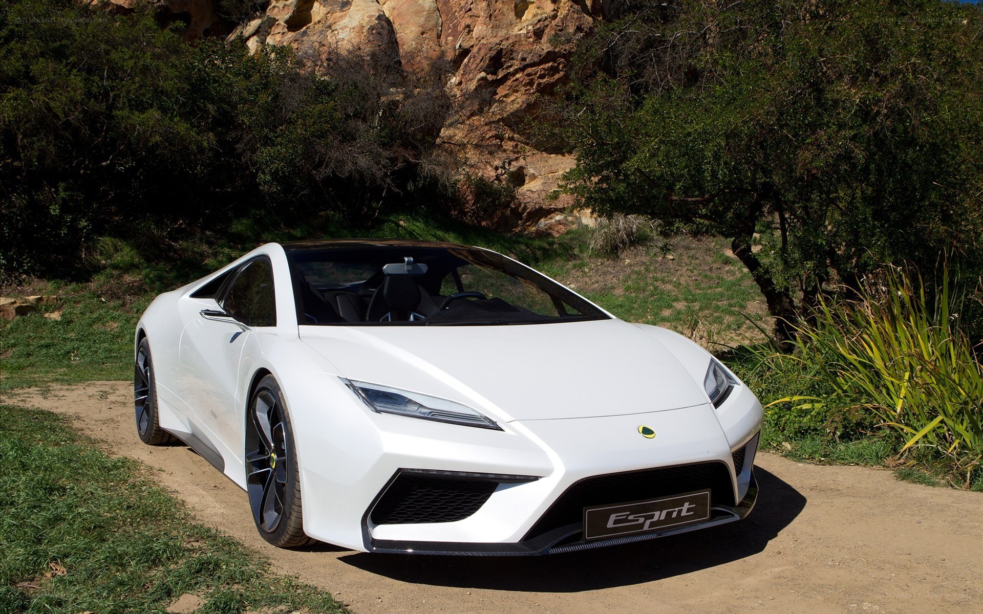 White Lotus Esprit concept car